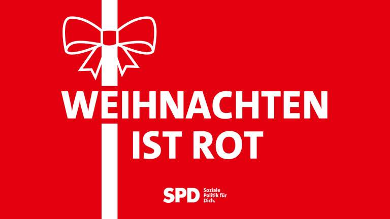 Weihnachten ist rot